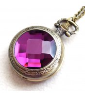 Purple Diamond Watch