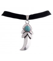 Turquise Knife Choker