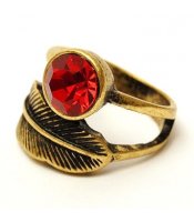 Red Leaf Ring