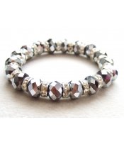 Silver Crystals Bracelet