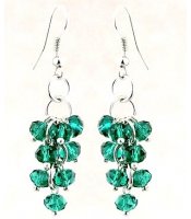 Crystal Beads Green