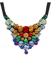 Colorful Crystals Collar