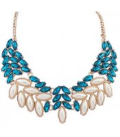 Pearl Collar Blue