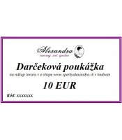 Darčeková poukážka na 10 EUR