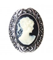 Cameo Black Lady2