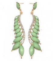 Green Bird Feathers