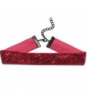 Red Sparkle Choker