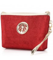 Red Cosmetic Bag