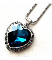 Crystal Heart Blue