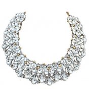 Crystal Collar White