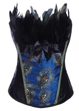 Peacocks Corset L