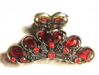 Red Crystal Clip