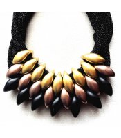Collar Black Gold